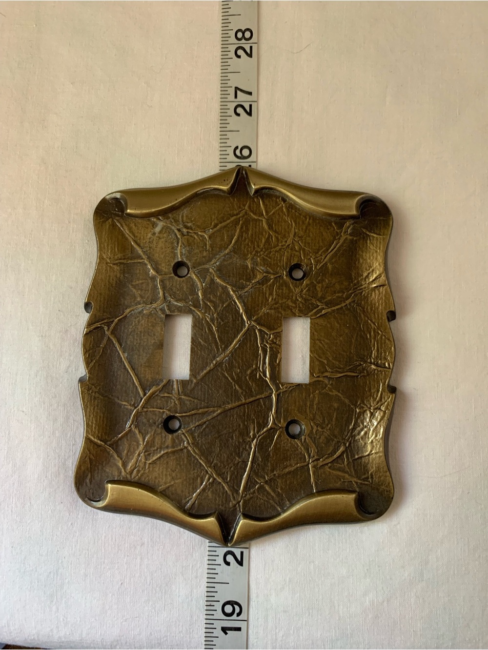 🏛️Lot(5) : 1971 Amerock Carriage House Switch Plates - Vintage 9081-1 & 9084-1 - Picture 12 of 13